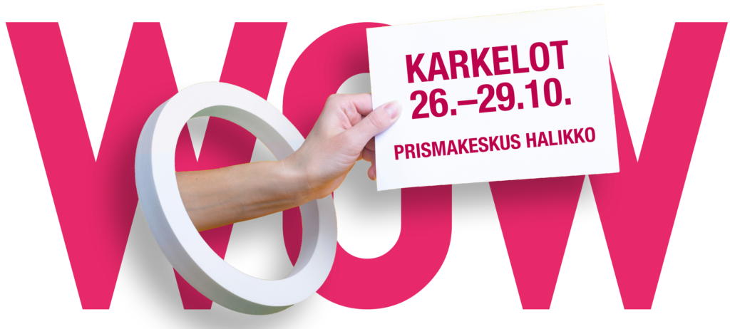 Prismakeskus Halikon Karkelot 26.–29.10.2023